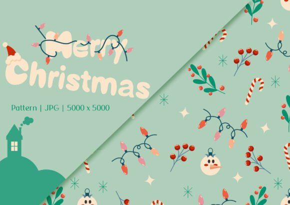 Download Merry Christmas, Seamless Pattern - Premium Resources