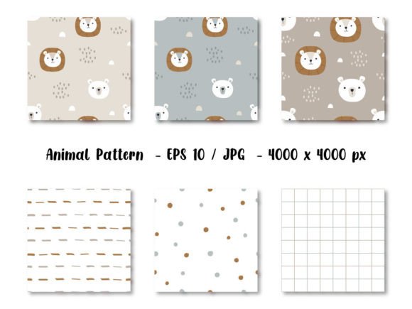 Download Adorable Cute Animals Digital Paper Pack - Cute animals Collection